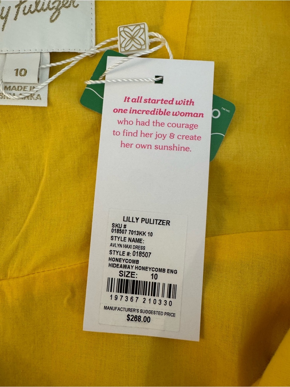 NWT Lilly Pulitzer Linen Maxi Dress - Picture 12 of 13